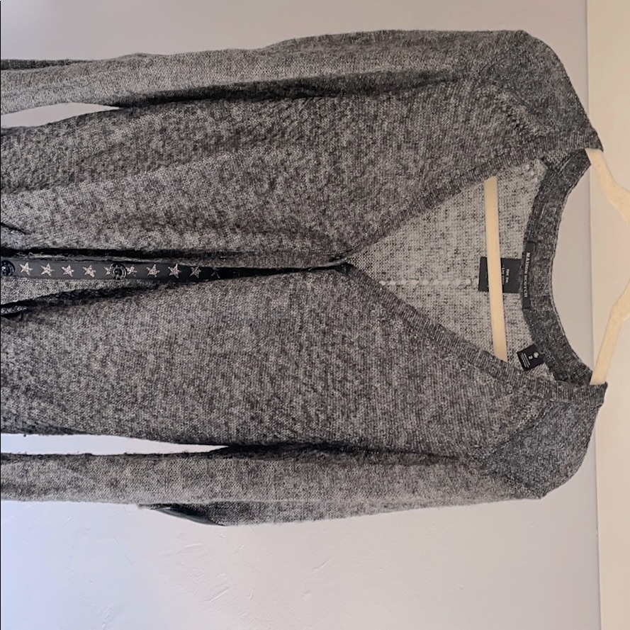 Shimmer Grey Cardigan